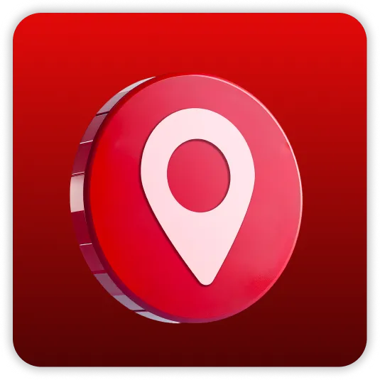 Interface cartographie des points de vente